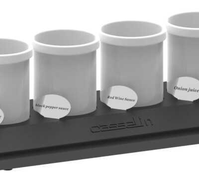 Suporte para molhos refrigerado eutéctico GN 2/4