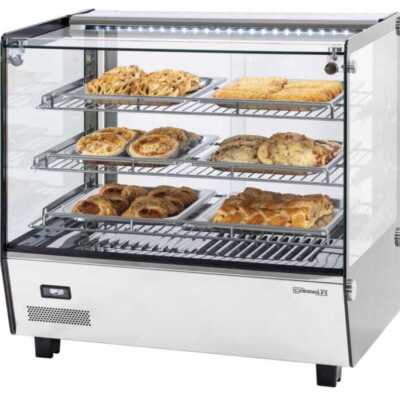 Vitrina aquecida encastrada 120 L