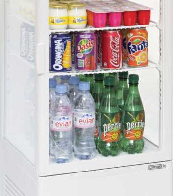 Mini vitrina refrigerada positiva 78 L Branca