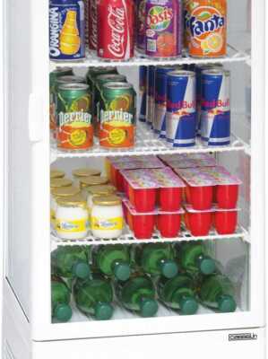 Vitrina refrigerada positiva 98 L Branca