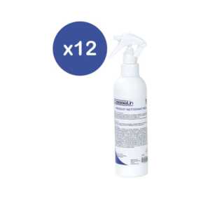 Lote de 12 Limpador de aço inoxidável 250 mL
