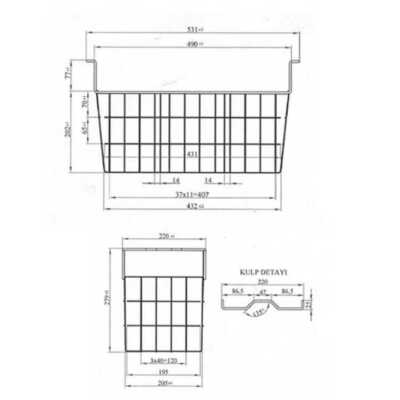 Cesto Para Nlfg-95/295/385/500/550/670