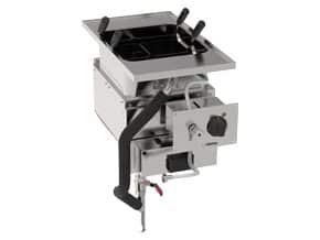 <p> Modelo de 350 mm de largura em aço inoxidável.</p>