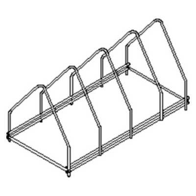 Suporte para 4 tabuleiros.