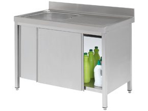 <p>Fabricados em aço inoxidável AISI 304 18/10 com acabamento polido satinado.</p>