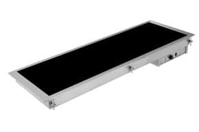 <p>Placa lisa com superfície de vidro vitrocerâmico para o serviço