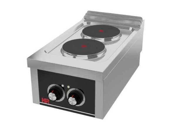 Fogão eléctrico de bancada 2 placas CE2P750S -Hotelequip.pt
