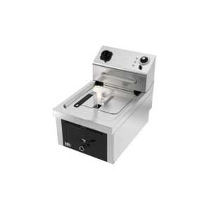 Fritadeira eléctrica de bancada trifásica 10l 9kw