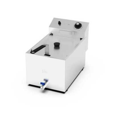 Fritadeira eléctrica de bancada 10l com torneira FD10LC