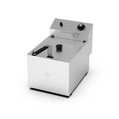 Fritadeira eléctrica trifásica 8l sem torneira FD8LTRIFS