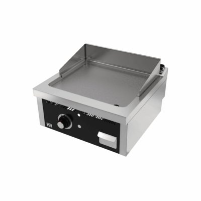 Fry-Top a gás de bancada aço rectificado 8,1kw