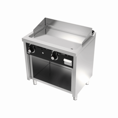 Fry-Top a gás móvel cromoduro 12,5kw