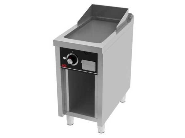 Fry-Top a gás com móvel aço rectificado FT7504E -Hotelequip.pt