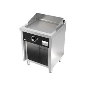 Fry-Top eléctrico móvel aço rectificado - FTE6006E