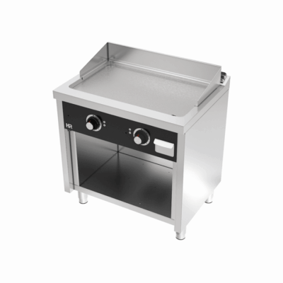 Fry-Top eléctrico móvel aço rectificado - FTE6008E