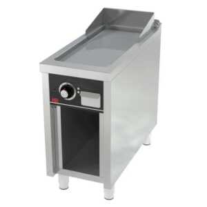 Fry-Top eléctrico cromoduro