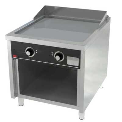 Fry-Top eléctrico cromoduro