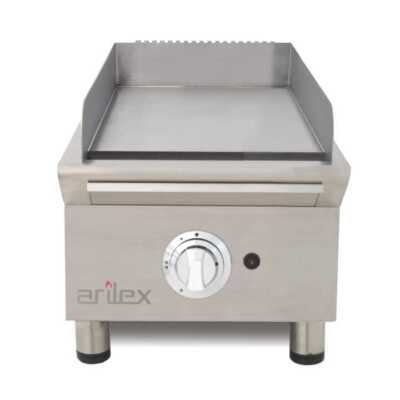Fry-Topa gás 40 cm aço rectificado 40FRYGRN