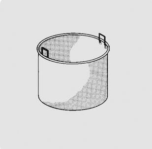 Cesto para cozedor de massas 100 L- 1 compartimento