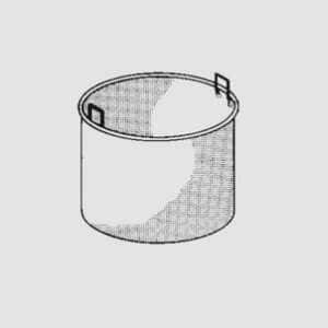 Cesto para cozedor de massas 150 L- 1 compartimento