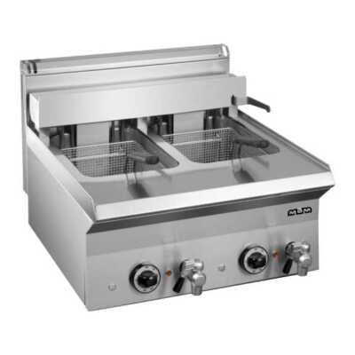 Fritadeira eléctrica de bancada 2 cubas 10L EFB665