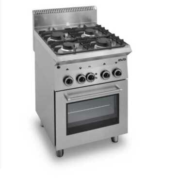 Fogão a gás 4 queimadores + forno eléctrico G4SFE65