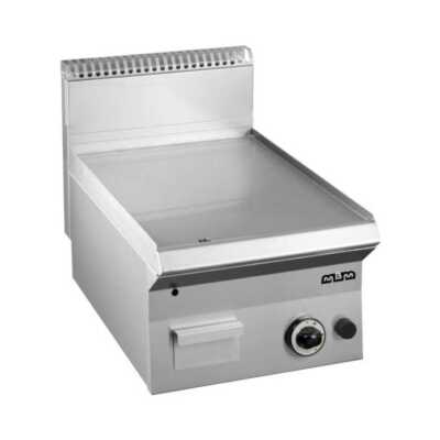 Fry-Top a gás 40 cm placa lisa aço rectificado GFT465L