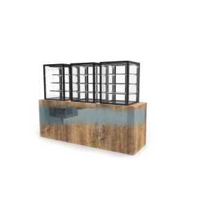 Vitrine aquecida DP-100-80CA