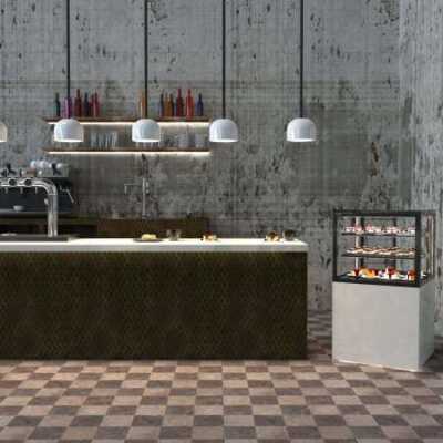 Vitrine de aquecimento INTEGRA com base IN60/50-110C