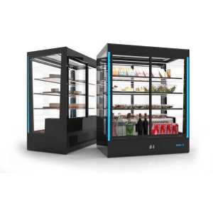 Vitrine refrigerada curvada PAK - CAA