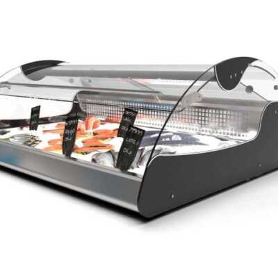 Vitrine refrigerada para peixes com base VX3-P