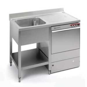 Lava-loiça com escorredor 1200x700 I (Máquina à esquerda)