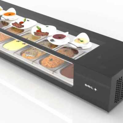 Vitrine refrigerada de bancada VTLG6