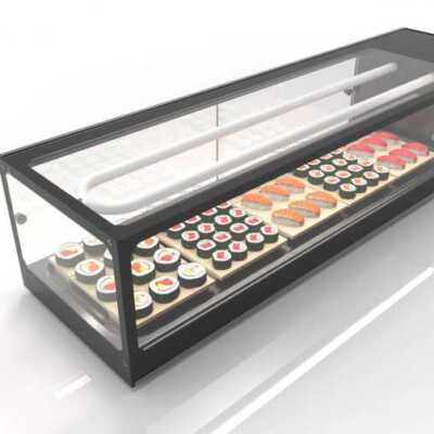 Vitrine refrigerada para sushi VTLG6SP