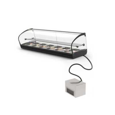 Vitrine refrigerada de bancada com grupo remoto SK24GR