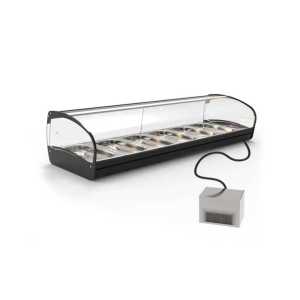 Vitrine refrigerada de bancada com grupo remoto S4GR