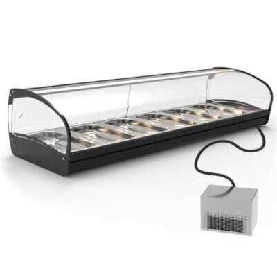 Vitrine refrigerada de bancada com grupo remoto S4GR