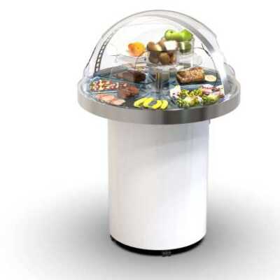 Vitrine refrigerada redonda BUF360P