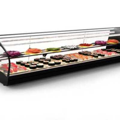 Vitrine refrigerada para sushi SK28S