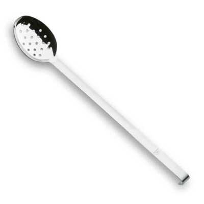 Colher Perfurada, Em Inox, U. P.
