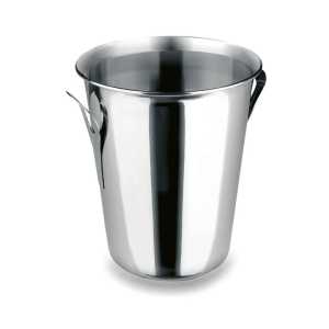 Copo Cônico Inox com Alças Soldadas