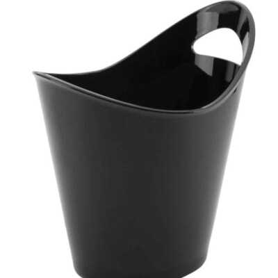 Cubo Enfriabotellas Acrílico Preto 4 l