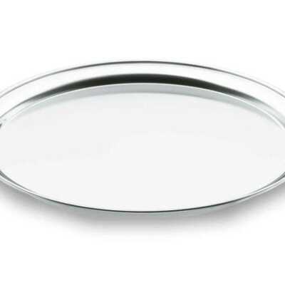 Bandeja De Garçom Polimento Acetinado Inox 18/10