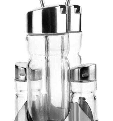 Jogo De Galheteiro Basic Inox
