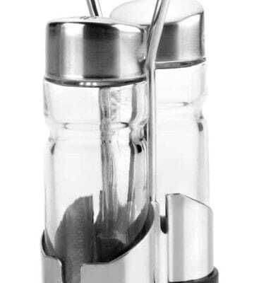 Jogo De Saleiro-Pimenteiro Basic Inox
