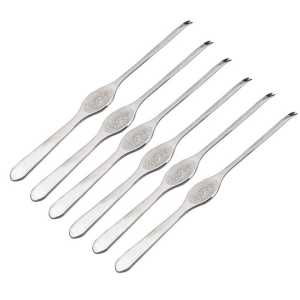 6 Espetos para Marisco Inox