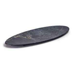 Travessa Oval Stone 65x26x3cm
