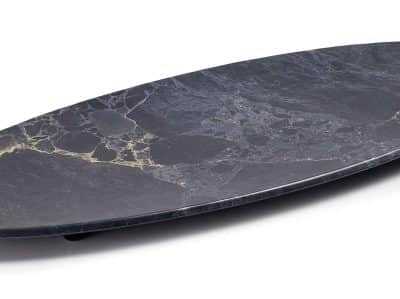 Travessa Oval Stone 65x26x3cm
