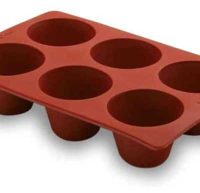 Molde de Creme com 6 Cavidades Silicone Pastryflex
