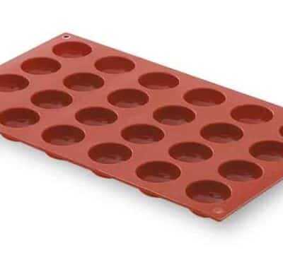 Molde Semi-Esférica 24 Cavidades Silicone Pastryflex